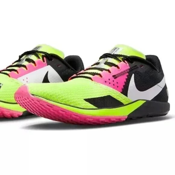 NEW Nike Zoom Rival Waffle 6 Women's Neon Running Racing Shoes Size 9 - Picture 1 of 8